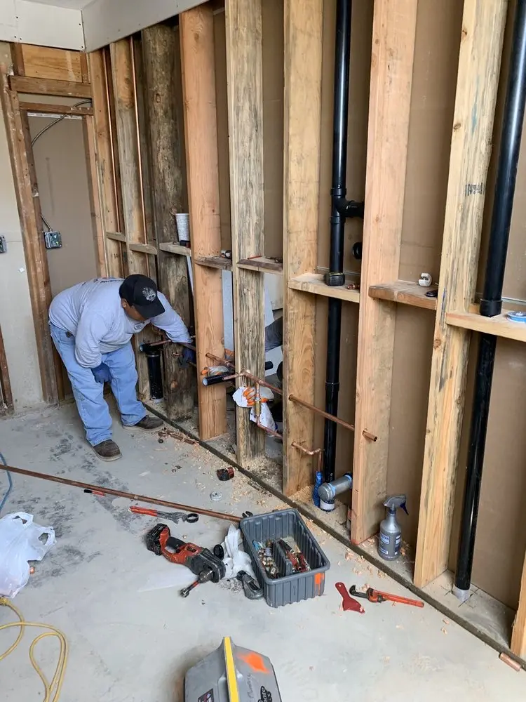 Commercial rough-in plumbing for Trenchless Sewer Repair in Twinbrook